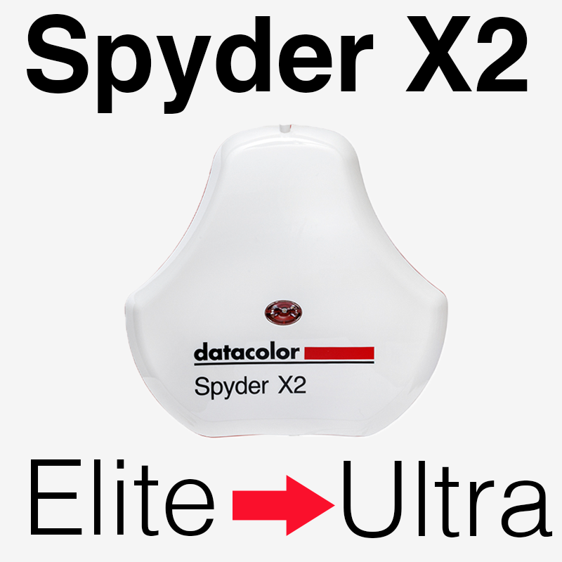Actualización de Datacolor Spyder X2 Elite a Ultra (sólo número de serie del software)