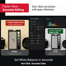 Carica l'immagine nel visualizzatore di Gallery, Datacolor Spyder Checkr Photo Grey Balance Card
