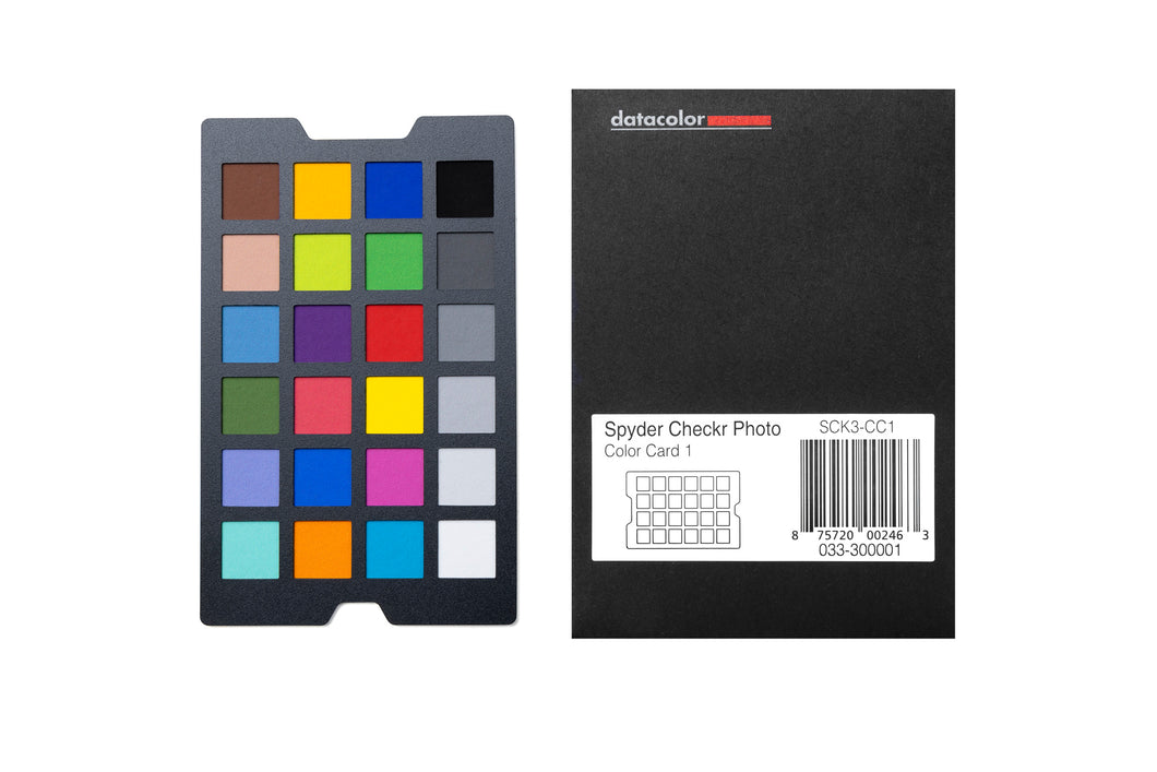 Datacolor Spyder Checkr Photo Color Card #1